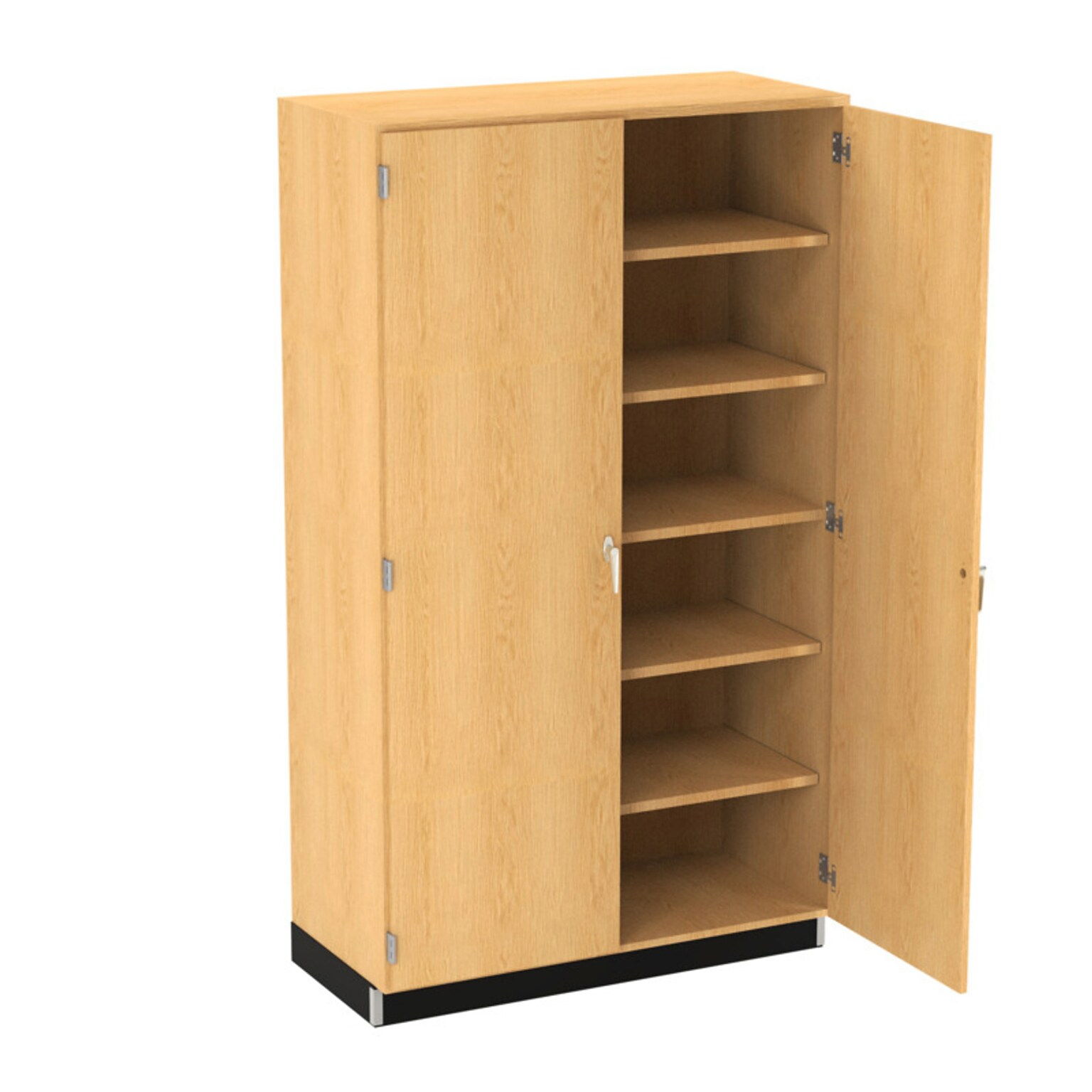 Diversified Woodcrafts 84 Storage Cabinet with 6-Shelves, Oak (353-4822K)