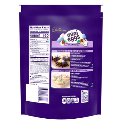 Cadbury Mini Eggs Milk Chocolate Pieces,  42 oz. (220-01179)