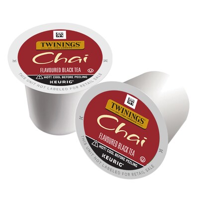 Twinings Chai Tea, Keurig® K-Cup® Pods, 24/Box (TNA09954)