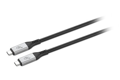 Kensington USB4 4.9 ft. USB-C to USB-C Charging Cable, Male to Male, Black (K32301WW)