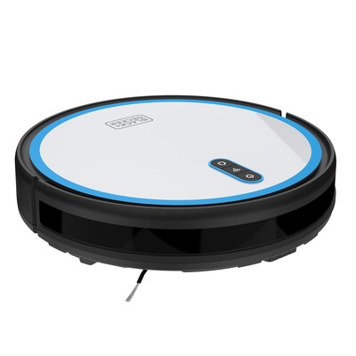 Black & Decker RoboSeries Cordless Robotic Vacuum, Bagless, Multicolored (BDRV1-SLV)