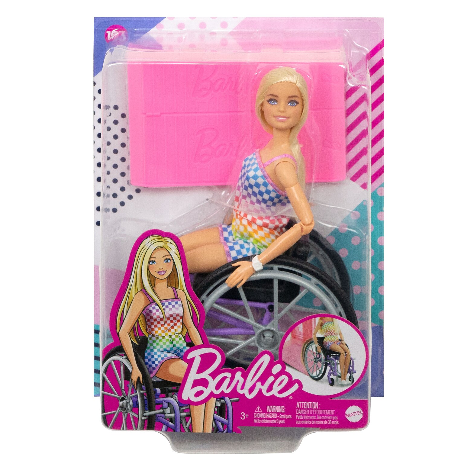 Barbie Fashionistas Wheelchair Doll (HJT13)