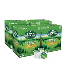 Green Mountain Breakfast Blend Coffee, Keurig® K-Cup® Pods, Light Roast, 96/Carton (6520)