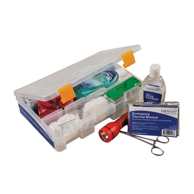MobileAid EASY-ROLL Modular Trauma First Aid Station with BleedStop Compact 100 BLEEDING CONTROL & Gunshot Wound Kit (31500)