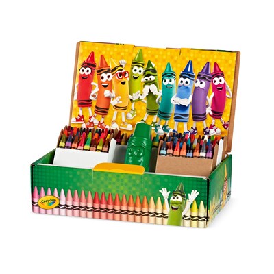 Crayola Original Crayons, Assorted Colors, 120/Box (52-6920)
