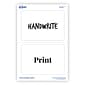 Avery Adhesive Laser/Inkjet Name Badge Labels, 2 1/3" x 3 3/8", White, 100 Labels Per Pack (5147)
