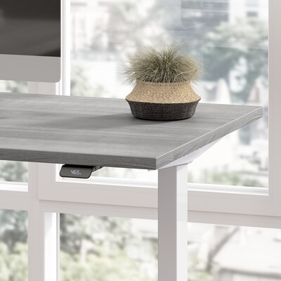 Bush Business Furniture Move 40 Series 72"W Electric Height Adjustable Standing Desk, Platinum Gray/Cool Gray (M4S7230PGSK)
