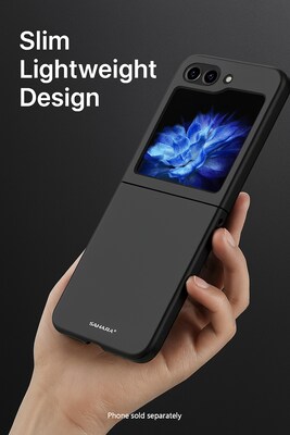 SaharaCase Venture Series Slim Case for Galaxy Z Flip7 FE, Scorpion Black, (CP00869)