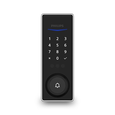 Philips Home Access 1000 Series Single Cylinder Electronic Deadbolt with Lever Set