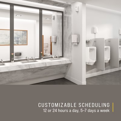 Rubbermaid Microburst 9000 Air Freshener Dispenser, 107.2 oz., White (1793535)