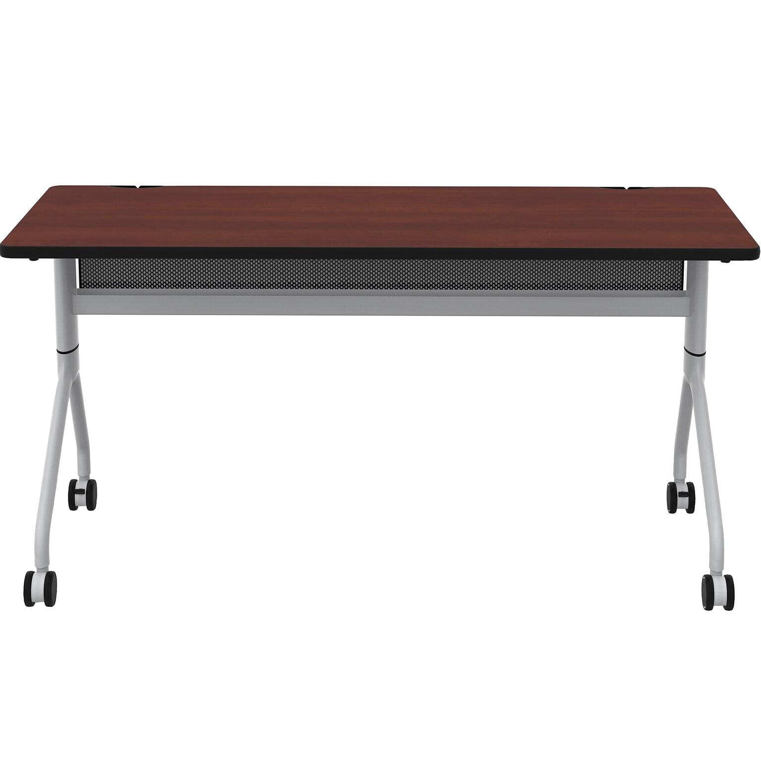 Safco Rumba Training Room Table, 24 x 60, Biltmore Cherry (RBA6024FLSLBMCH)