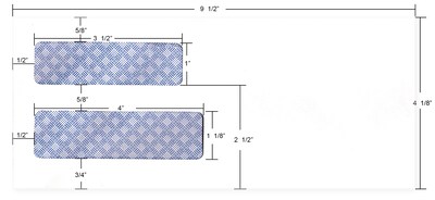 Quill Brand® 500/Box Security Tinted #10 Double Window Envelope, 4-1/8" x 9-1/2", White Wove (3016430)