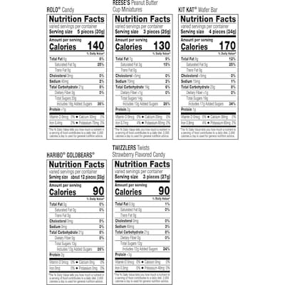 Hershey's Easter Assorted Candy & Chocolate Variety Bag, 35.6 oz., 110/Pieces (34000-94611)