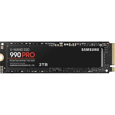 UPC 887276657011 product image for Samsung 990 PRO 2TB M.2 PCI Express 4.0 Internal Solid-State Drive, V-NAND (MZ-V | upcitemdb.com