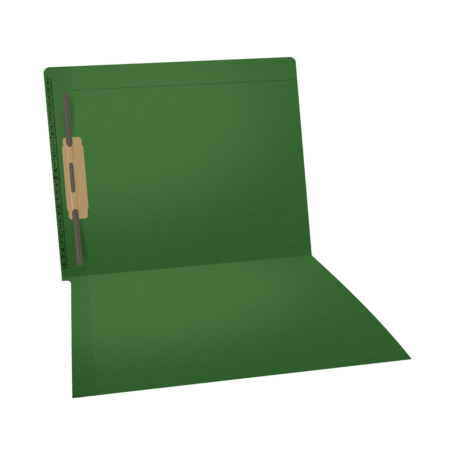Medical Arts Press Reinforced Classification Folder, 1 3/8 Expansion, Letter Size, Green, 50/Box (F1170-GRN-1)