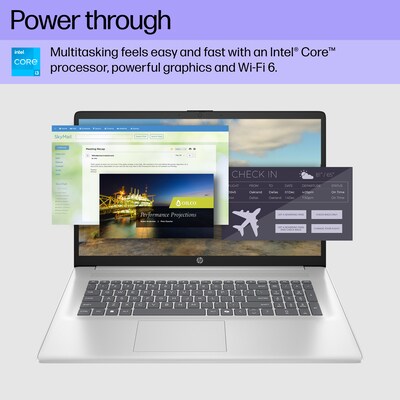HP 17.3" FHD Laptop, Intel Core i3-N305, 8GB RAM, 512GB SSD, +9.5 hours battery, Windows 11 Home