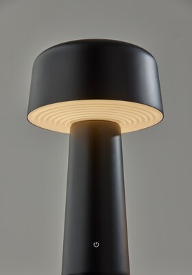 Adesso Lenny LED Table Lamp, Black (4094-01)
