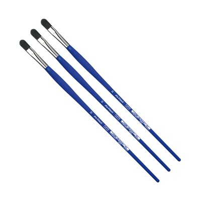 da Vinci FORTE-Acrylics Oil and Acrylic Synthetic Student Brushes, 3 /Pack (DVXVA865010-3)