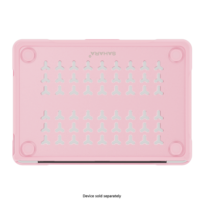SaharaCase Raider Series Heavy Duty 13" MacBook Neo Case, Shock-Absorbing, Pink (LT00123)
