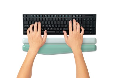 Kensington Duo Gel Non-Skid Gaming Wrist Rests, Green (K62678WW)