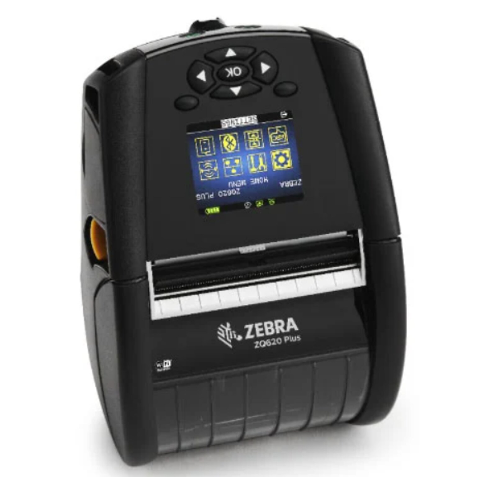 Zebra ZQ62-AUFA004-00 Direct Thermal Printer, Bluetooth, Black