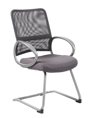 Boss Nylon Guest Chair, Grey (B6419-CG)