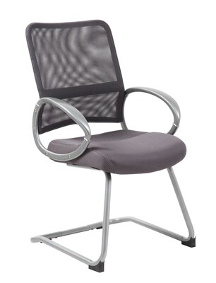 Boss Nylon Guest Chair, Grey (B6419-CG)