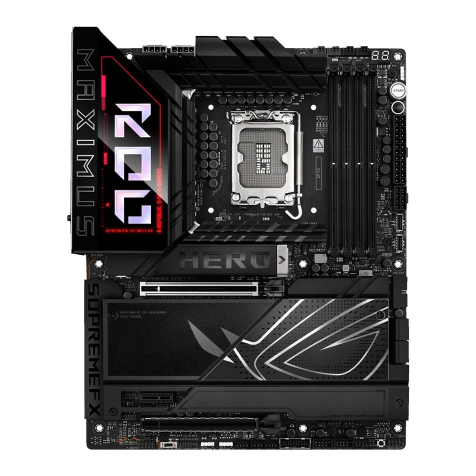 ASUS ROG MAXIMUS (Socket LGA1851) ATX Intel Core Ultra Desktop Motherboard (ROG MAXIMUS Z890 HERO)