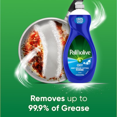 Palmolive Ultra Oxy Power Degreaser Liquid Dishwashing Dish Soap, Fresh Scent, 32.5 oz. (US04273A)