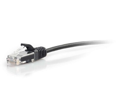 C2G Cables to Go 7 CAT-6 UTP Ethernet Patch Cable, 28 AWG, Black (01106)