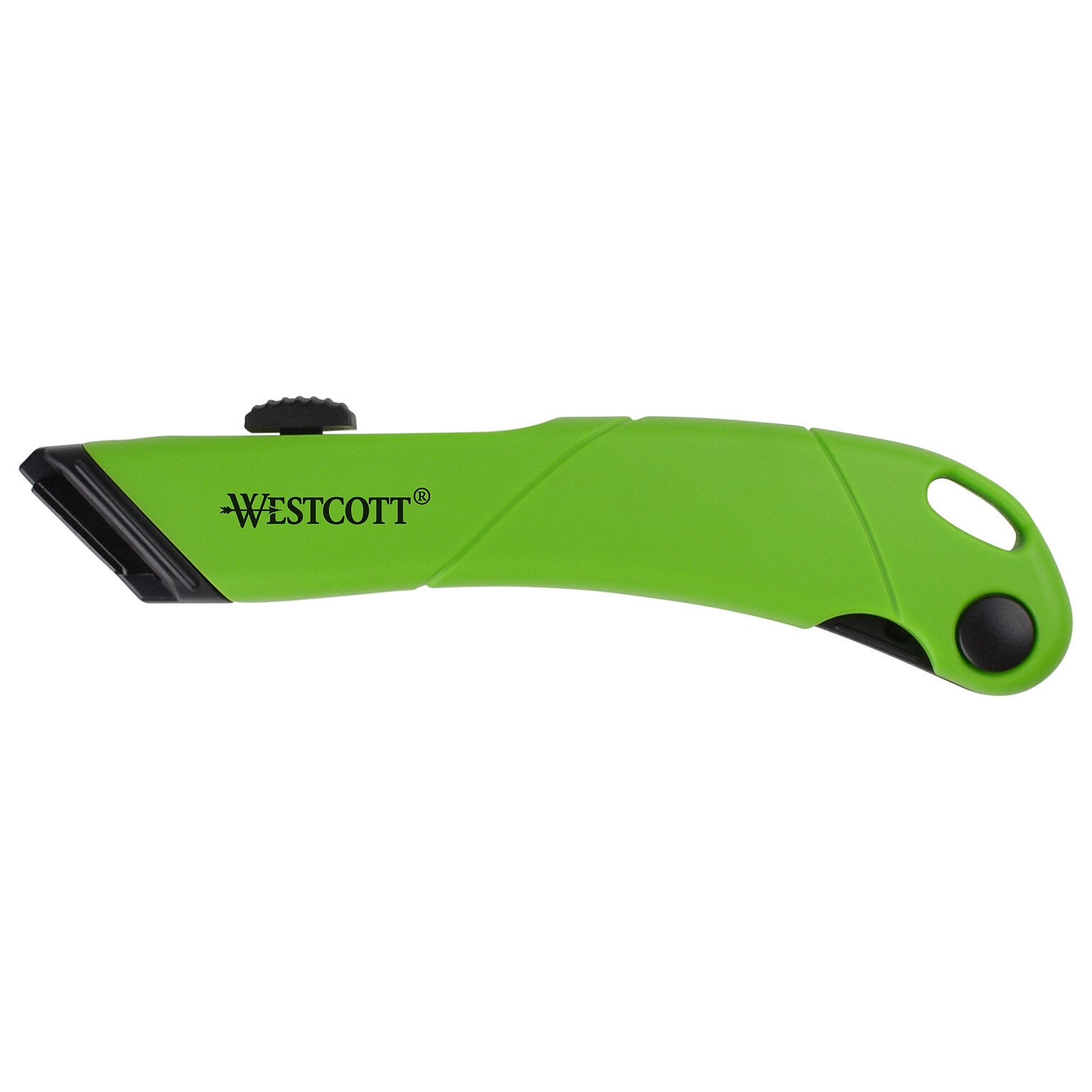Westcott Ceramic Safety Cutter with Fold Out Film Cutter, Green (00741)