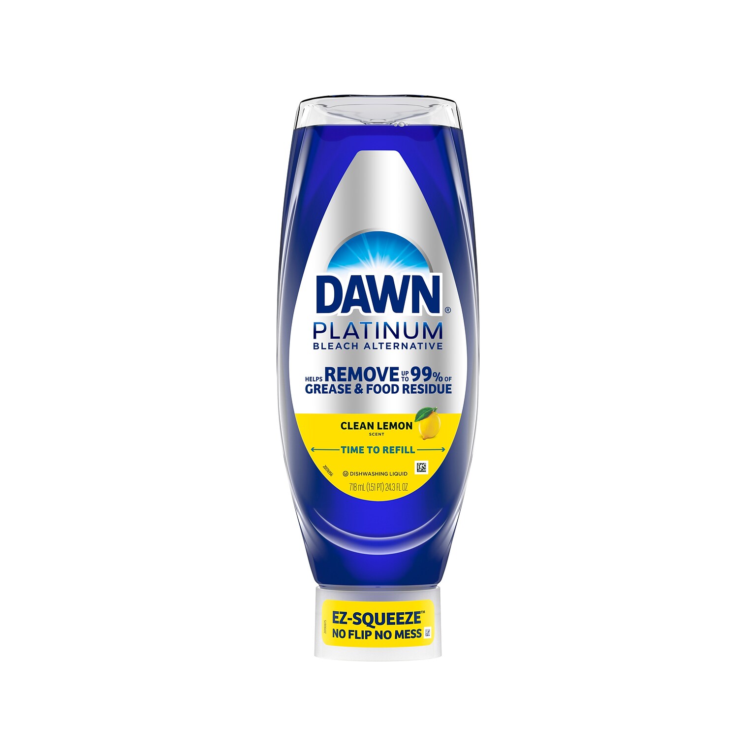 Dawn Platinum EZ-Squeeze Dish Soap, Clean Lemon, 24.3 fl.oz (11819)