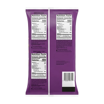 HERSHEYS and REESES Assorted Flavored Hearts Valentines Candy Bag, 14.2 oz (HEC99715)