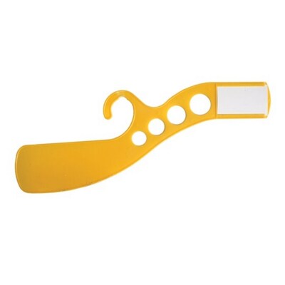 NAHANCO Stockroom Rail Dividers with Curvy Body, Yellow (Pack of 25)