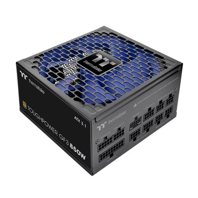 Thermaltake Toughpower GF3 850W ATX 3.1 80 PLUS Gold ATX Power Supply, Black (PS-TPD-0850FNFAGU-4)