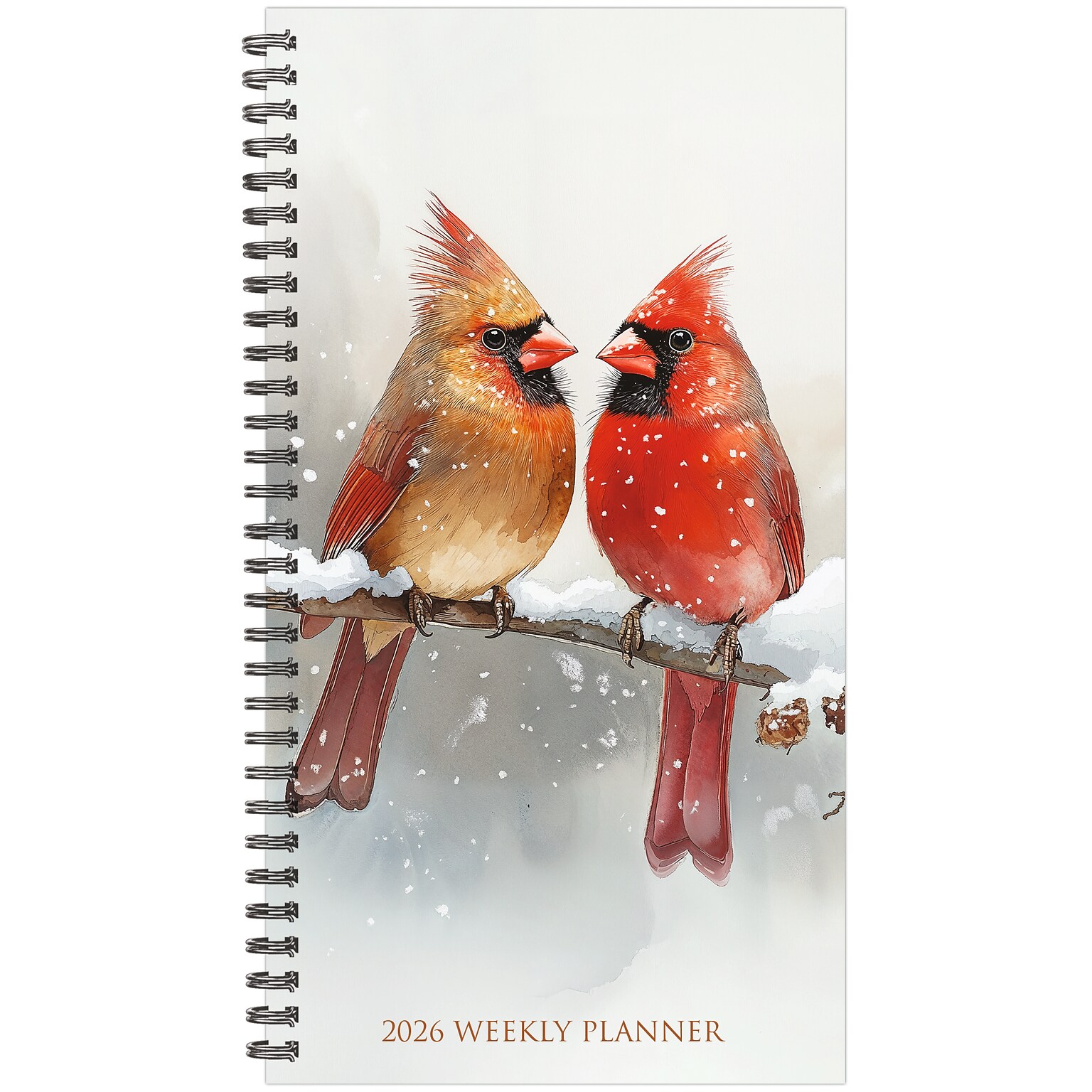 2026 Willow Creek Cardinals 3.5 x 6.5 Weekly & Monthly Planner, Paperboard Cover (57490)
