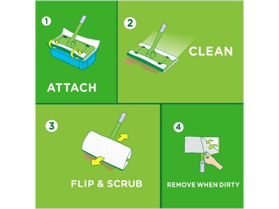 Swiffer Sweeper TRAP + LOCK Wet  Mop Cloth, Lavender, 24/Pack (15846)
