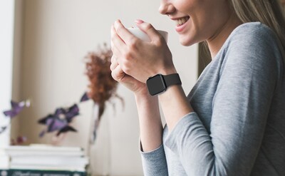 LAX Dual Clasp Silicone Band for Apple Watch, Cocoa