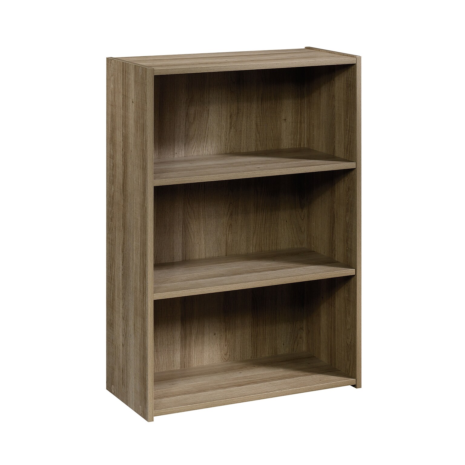 Sauder Beginnings 35H 3-Shelf Bookcase, Summer Oak (424260)