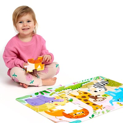 Banana Panda Safari Wild Jumbo 24-Piece Puzzle (BPN49348)