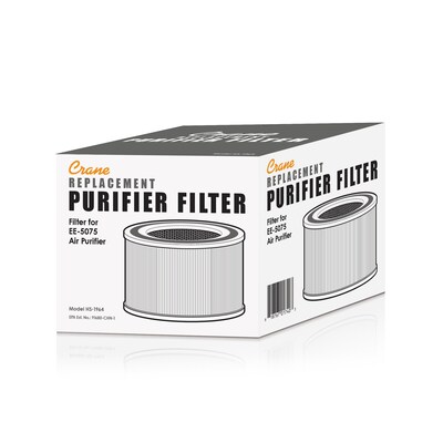 Crane HS-1964 HEPA Air Purifier Filter, 4.72" x 5.91"