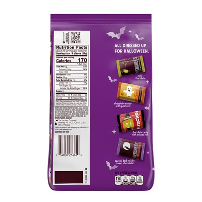 Hercheys Miniatures Assorted Chocolate Candy Bag, 30.9 oz. (HEC21665)