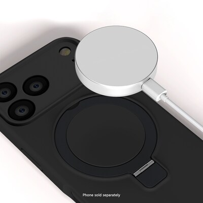 SaharaCase Venture Series MagSafe Compatible Phone Case for iPhone 17 Pro Max, Shock Absorbing, Scorpion Black (CP00988)