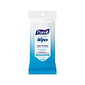 PURELL Hand Sanitizing Wipes, Clean Refreshing Scent, 20 Wipes/Pack, 12 Packs/ Carton (9124-12-CMR)