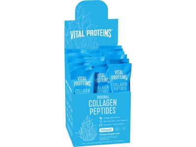 Vital Proteins Collagen Peptides Powder, 20 Packets/Box (CP20SPBW)