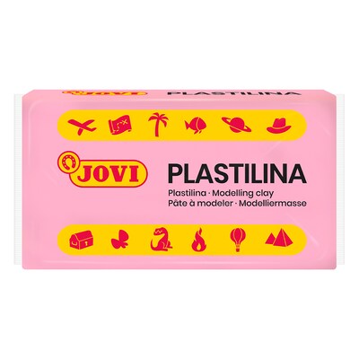 JOVI Plastilina Modeling Clay, Display Box of 30 Bars, Neon Colors (JOV70F)