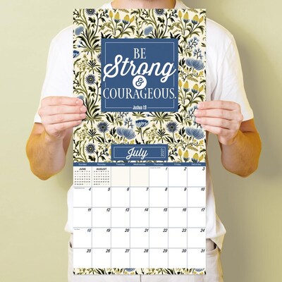 2027 TF Publishing Bible Verses 12" x 12" Monthly Wall Calendar, Multicolored (27-1145)