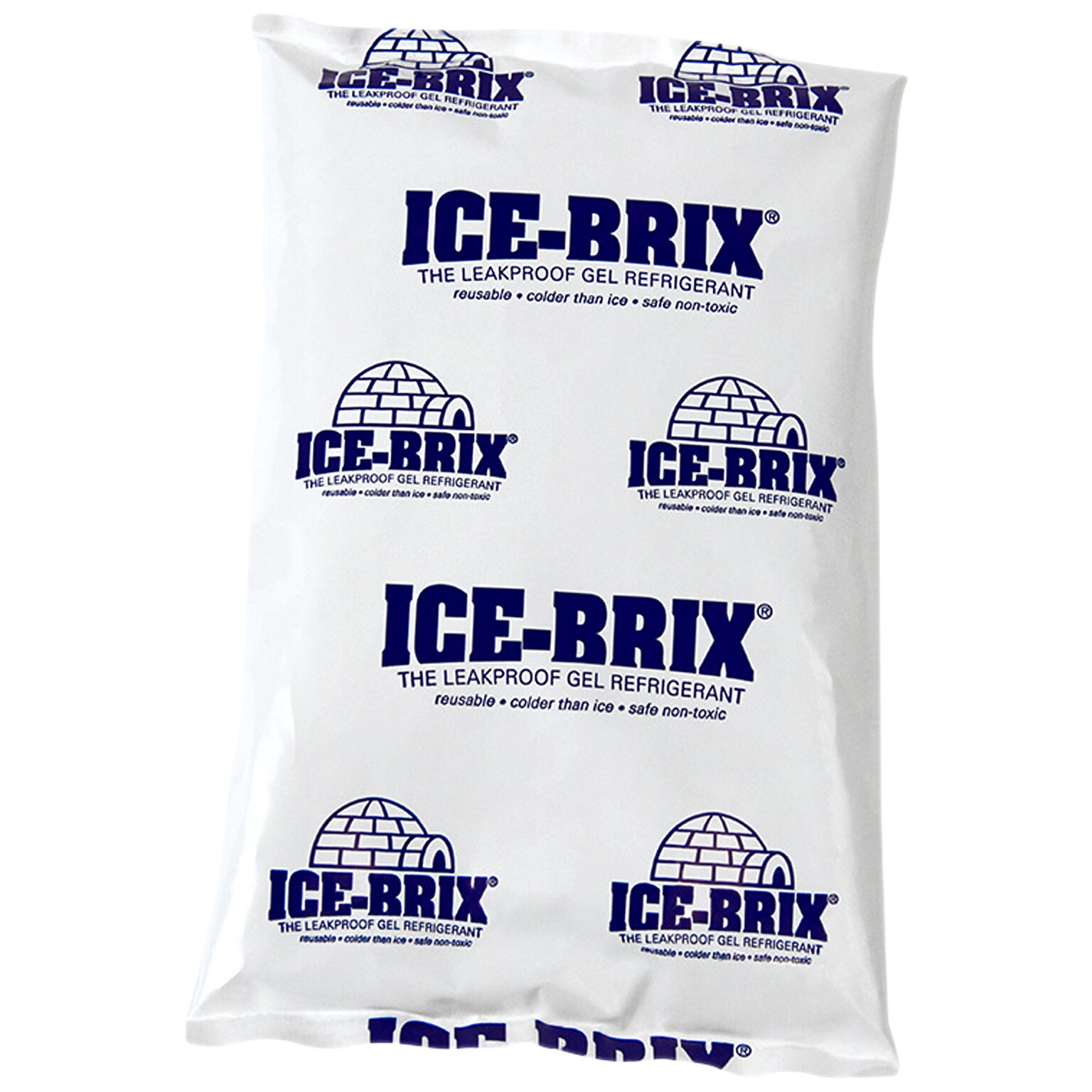 Ice-Brix Moisture Resistant Cold Packs, 8 oz., 6 x 4, 36/Carton (IB8BPD)