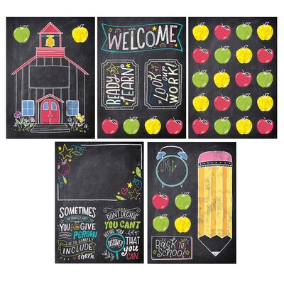 Creative Teaching Press Chalk It Up! School Time Fun Bulletin Board Set (CTP10872)