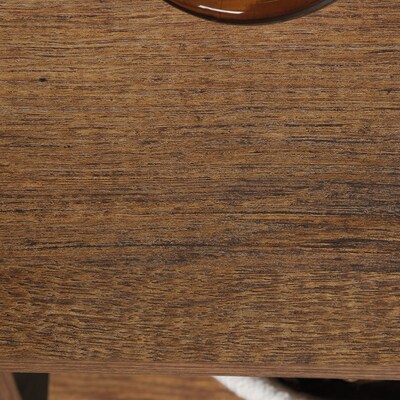 Sauder Trestle 71"H 5-Shelf Bookcase, Vintage Oak (424121)